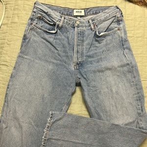 like new agolde jeans